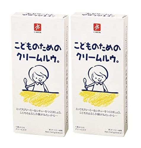 【２箱セット】　こどものためのクリームルウ。 140g×2箱セット　≪代引不可≫≪他の商品と混載不可≫のサムネイル