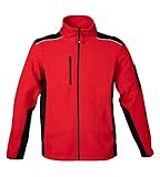 CHEMAGLIETTE! Felpa Pile Zip Intera Uomo - Felpe da Lavoro Collo Alto Antipilling 280 Grammi Poliestere, Maglia Tuta Felpata Invernale Maglie Senza Cappuccio Bicolore, Modello Bal