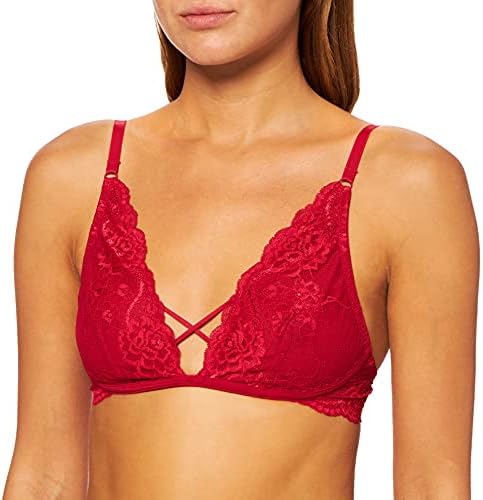 Amazon Brand – Iris & Lilly Women’s Wireless Unpadded Lace Bra