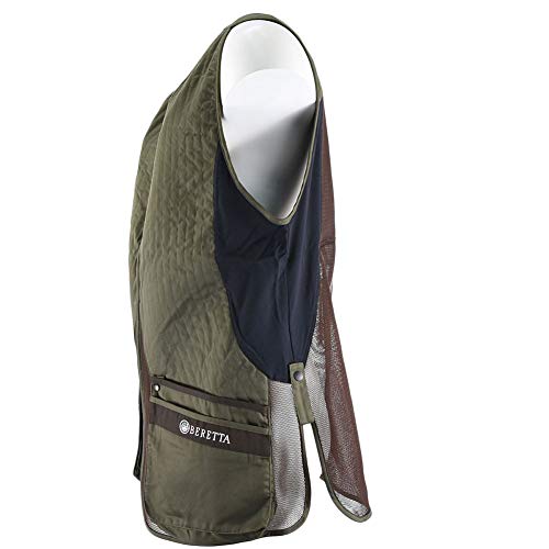 Beretta Men's Silver Pigeon Evo Range Hunting Ambidextrous Vest, Green, Medium #TOP4