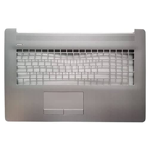 Accessoires Ordinateur Portable pour HP 17-by 17T-by 17-CA TPN-I133 17Z-CA 17G-CR 17Q-CS L22499-001 L22517-001 (Coque Repose Paume Couvercle Silver)