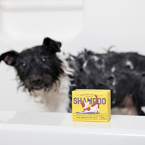 Image of J.R.LIGGETT'S Dog Shampoo Bar, Natural Cleansing Bar for Dogs with Sensitive Skin, Hypoallergenic Canine Formula Gently Deep Cleans and Relieves Dry and Itchy Skin, Detergent-Free, 3.5 oz
