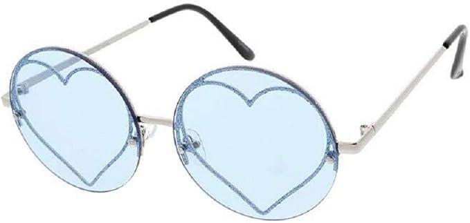 Heart circle sunglasses Clearance