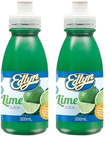 Edlyn Lime Juice 300 ml (Pack of 2)