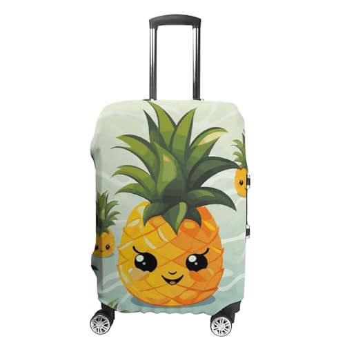 Housse de bagage de voyage en forme d'ananas anti-poussière