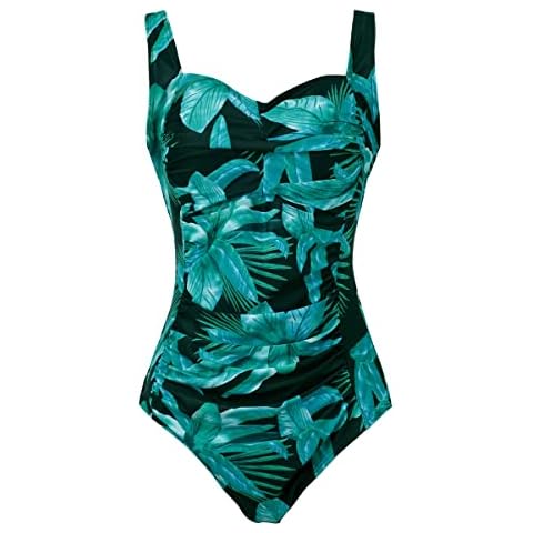 Aidotop Women's Tummy Control Monokini Swimsuit Cover