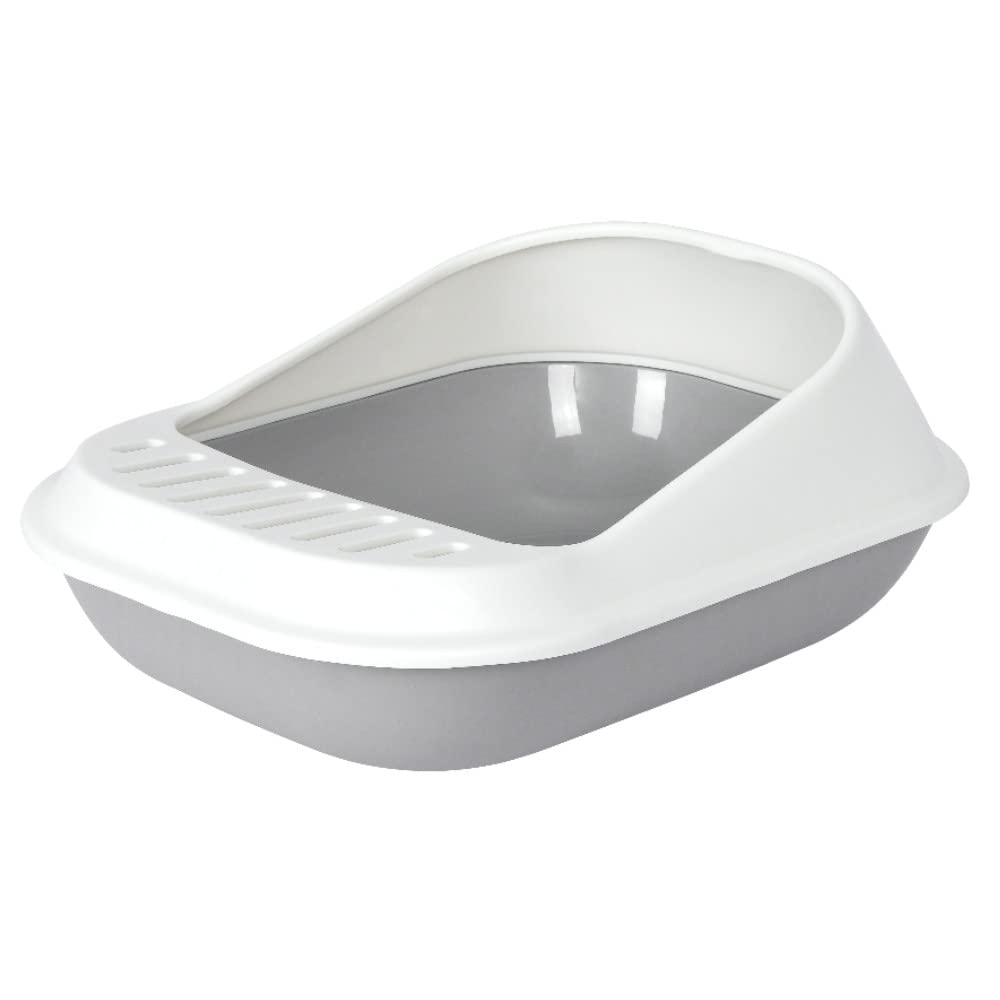 Amazon | Petifam 猫トイレ キャットトイレ本体 ネコトイレ 砂入れ