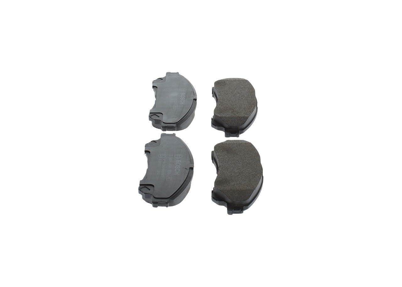 Bosch BP1925 - Pastiglie Freni Auto, Asse Anteriore - Qualità Bosch - Riduzione del Rumore e della Polvere - Certificazione ECE-R90 - Senza Rame - 1 Confezione da 4 Pastiglie