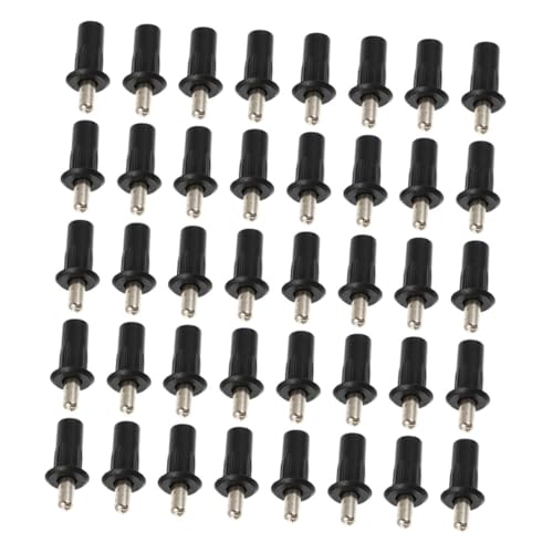 ABOOFAN 100pcs Blinds Accessories Nails Staple Blinds Fountain Signature Fancy Signature Pallet Clamp Cable Clamp Folding Door Hinges Large Hinges Iron Black