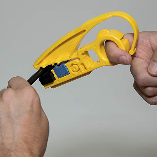 Dual Cartridge Radial Stripper Klein Tools Vdv100-801-Sen , Yellow #TOP6