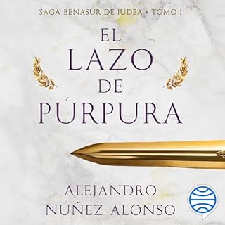 Diseño de la portada del título El lazo de p&uacute;rpura