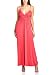 Beachcoco Women's Sweetheart Maxi Dress (XL, Coral)