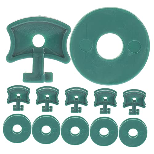 TOYANDONA 200 Juegos Clip De Fijación De Invernadero Clips Vides Neto Arreglar Planta Invernaderos Acortar Apoyo Pinzas De Jardín para Mallas Colgador De Flores De Invernadero Verde Páginas