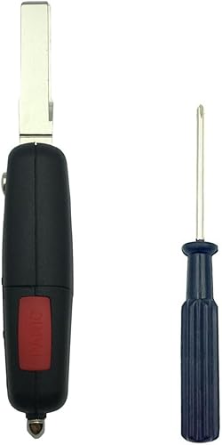 Miniatura 6 de Funda de repuesto para llavero de 3+1 botones, VW, Volkswagen, GTI, Jetta, Eos, Golf, sin llave, entrada y control remoto (tipo B-1 unidad)