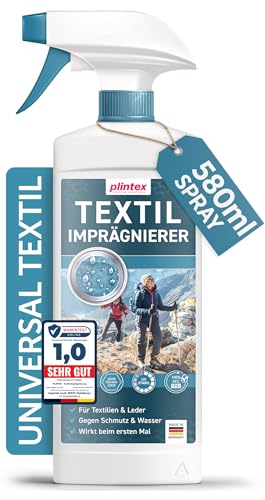 PLINTEX® Textil Imprägnierspray 580ml - für Funkionstextilien ohne...
