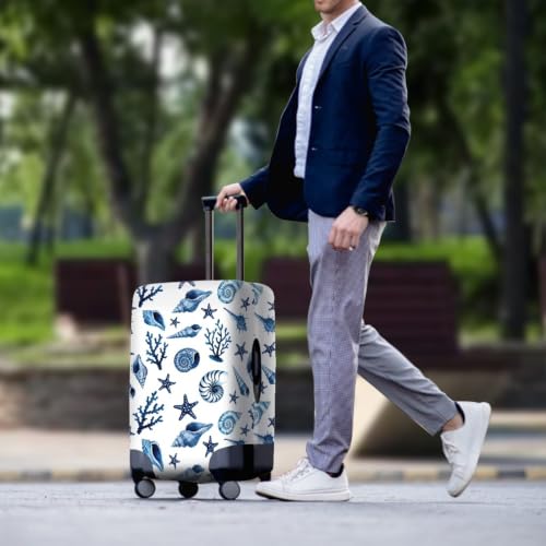 Protecteur de valises lavable et réutilisable en spandex extensible - 4