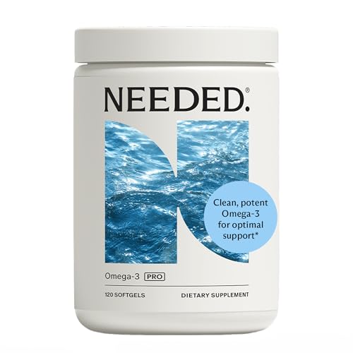 Prenatal Omega-3 Pro - High Potency Dose of Sustainably Sourced Fish Oil 1000mg DHA 1000mg EPA Encased in a Gelatin-Free Plant-Based Softgel Shell 120ct