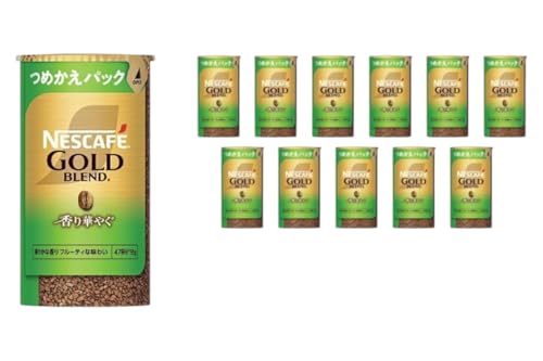 ネスレ日本 ネスカフェ ゴールドブレンド 香り華やぐ エコ&システムパック[バリスタ詰め替え用] 95g×12個入