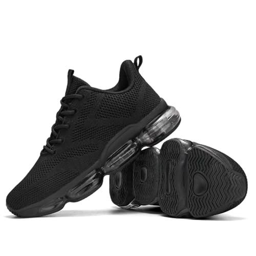 Image of Mens Running Shoes Air Low Top Comfort Walking Lace Up Sneakers Breathable Fashion Tennis Sport Gym Fitness Cross Trainers