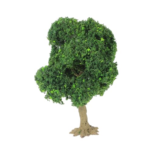 FUTUREORYY Miniature Artificial Tree Model for Landscape Diorama Easy to Assemble Wire Tree Scene Decoration for Train Scenery and Accessories Height
