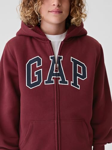 GAP Boys' Cozy Logo Full Zip4