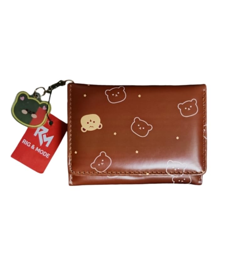 Rig & Mode Women's Zip Wallet with Cute Bear Print-picture-13