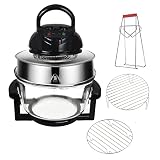convection oven kmart australia 【Apagado automático y seguro】Temporizador de 60 minutos. Temperatura regulable hasta 250ºC. Lámparas de control para funcionamiento y temperatura. Interruptor de seguridad, práctico mango de seguridad. Asas de transporte aislantes al calor.