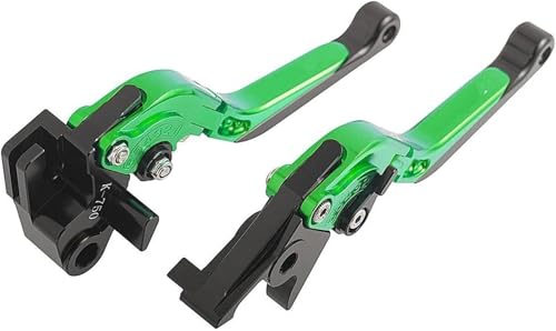 Levier de frein de moto Kawasaki Z900 finition CNC haut de gamme vert