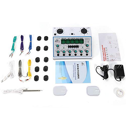 Kwd808-I Electric Acupuncture Stimulator Machine Output Patch Massager Care Acupuncture Stimulator Machine Massager Care 6 Output Patch 500-1000Hpa #TOP3