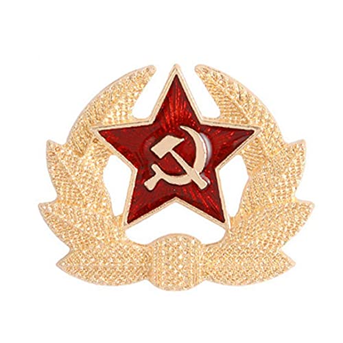 Rusia URSS Insignia Lapel Pins Vintage Antique Retro Metal Badge Broche Unión Soviética Recogida De Souvenir Cover