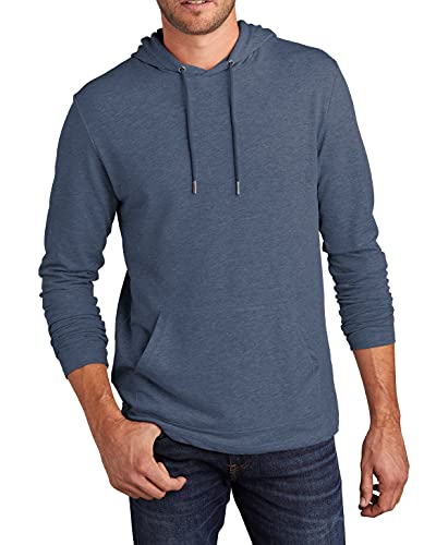 JustBlanks Mens Featherweight French Terry Pullover Long-Sleeve T-Shirt Hoodie Drawstring with Pocket Fleece Hoodie for Men - Main Image