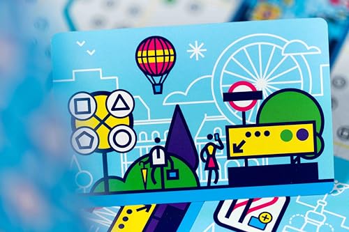 Image of Blue Orange Next Station London Board Game, 1-4 Players, Ages 8+, 25 Min Play Time, 2023 Game of The Year Nominee