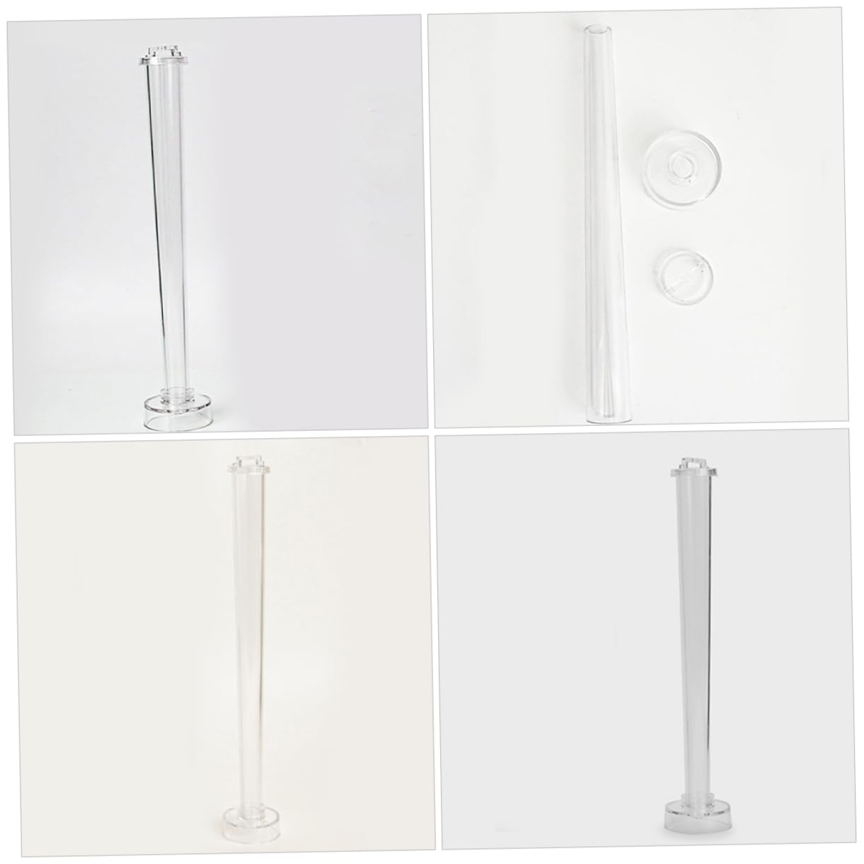 NUOBESTY 5stücke Taper Shaped Diy Kerzenform Flexible Und Langlebige Gießform Für Kerzen-dekorationen Für Hochzeiten Und Feste