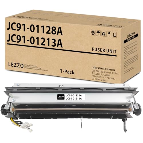 JC91-01128A JC91-01213A Fuser Unit Compatible for Samsung JC91-01128A JC91-01213A Fuser Unit for CLP-680 CLX-6260 C2670 C2680 ProXpress C2670 3060 SL-C4060 Printer (110V)