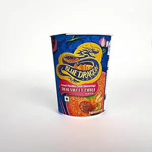 Instant Cup Noodle - Thai Sweet Chilli Cup Noodle | Easy to Making | Vegetarian Food | No Preservative & Artificial colors | Instant Cup Noodle - 70gm