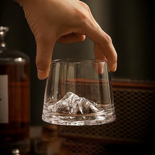 Copo De Uísque De Montanha Estilo Japonês Vintage, Copo De Bebida De Licor Para Beber Bourbon, Uísqu