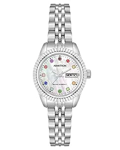 Armitron Women's Day/Date Crystal Accented Watch 75/2475