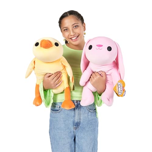 Hug-A-Lumps von ZURU 1,5 Kg Gewichtetes kuscheliges weiches Plüschtier, Komfortbegleiter, zur Angstlinderung, beruhigendes weiches Spielzeug für Kinder und Erwachsene (Katze/Luna)