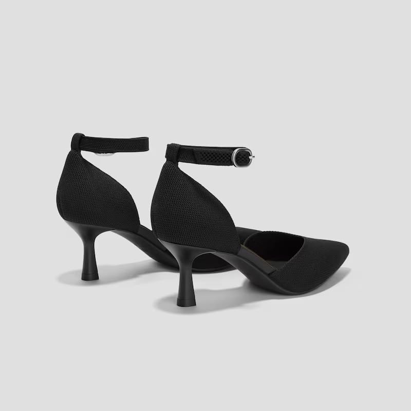 VIVAIA Arabella Pointed-Toe Stilettos Mid Heels for Women Elegant Anti-Slip Outsole3