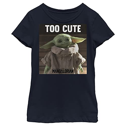 The Mandalorian Girl's Star Wars Grogu Too Cute Scene T-Shirt