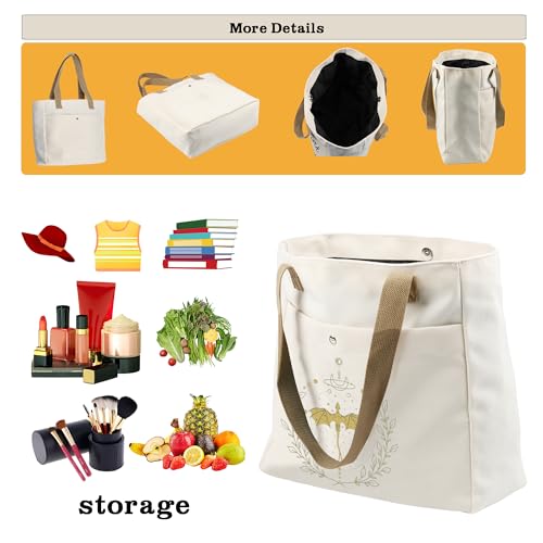 Bolso tote grande para amantes de libros CMNIM Dragon miniatura 7