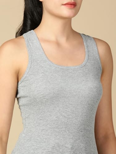 Image of Lux Cozi Women Cotton Racerback Tank Top | Pack of 3