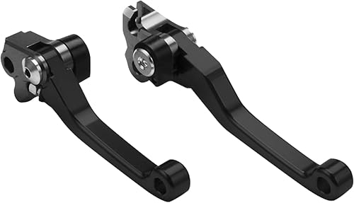 Miniatura 7 de Palancas de clutch de freno JFG RACING CNC para KTM Yamaha Honda Kawasaki Suzuki Husky, Rojo