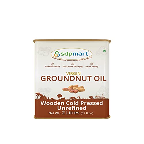 SDPMart Premium Virgin Groundnut Oil 2 Liter