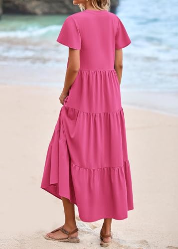 Image of KIRUNDO Summer Maxi Dresses for Women 2026