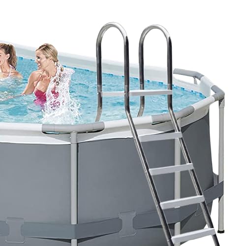 Escalera para piscina arriba del suelo de 52 pulgadas miniatura 2