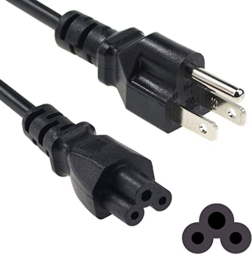 Mouse De Computadora, Electronics XIONGWEI Cable de Alimentación de 3 Clavijas para Laptop, Cargador Interlock para Laptop 18 AWG 1,80 M
