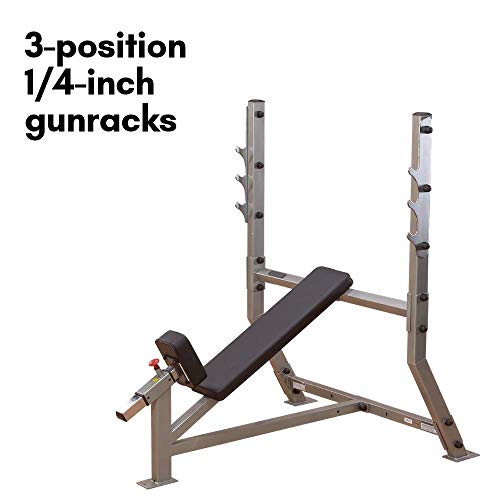 Body-Solid ProClubLine Incline Olympic Weight Bench (SIB359G)
