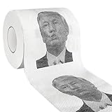 President Toilet Paper, Funny Novelty Gag Gift, Prank Gift for White Elephant Exchange, Christmas Stocking Stuffer, Birthday, 1 Roll, 3 Ply, 300 Sheets