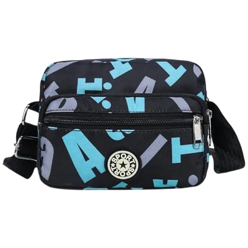 Image of MOMISY Women Mobile Messenger cellphone Bag Ladies Nylon Shoulder Cross Body Long Strap for College, Outing, Travelling, Work